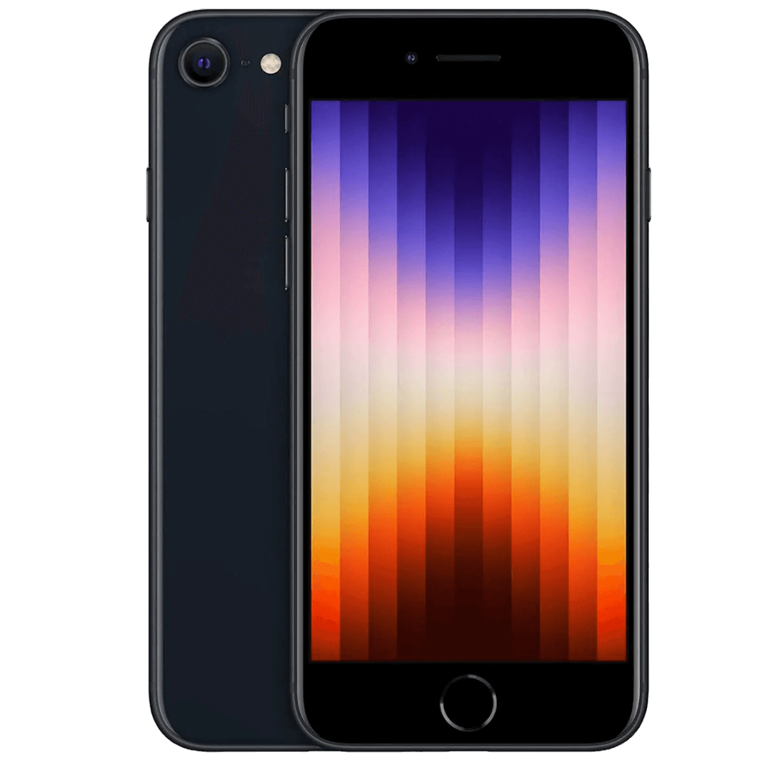iPhone SE (2022) (CDMA / GSM Unlocked) 64GB Black